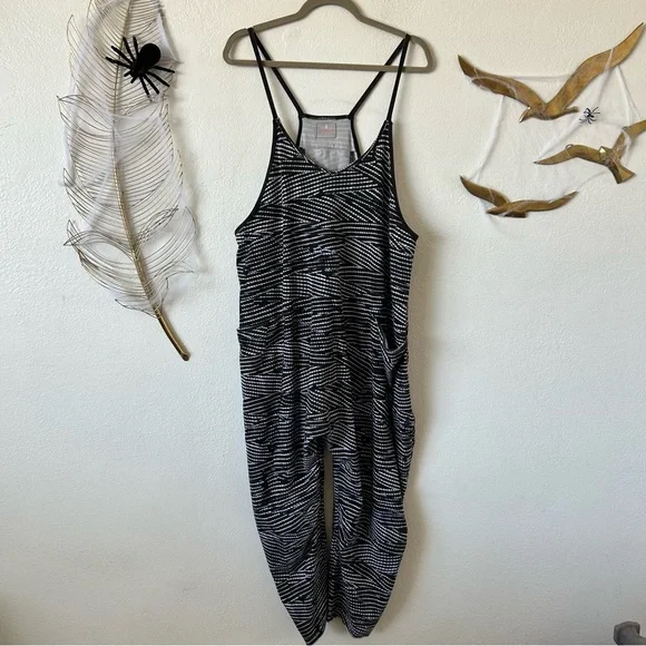 FP Striped Black and White Jumpsuit EUC - Picture 3 of 5